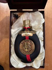 Brandy vecchia romagna etichetta oro con cofanetto