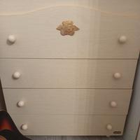 mobiletto fasciatoio cassetti bimbo