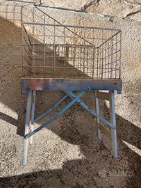 Cestini in Ferro con gambe richiudibili