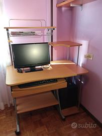 scrivania+ scaffale 
