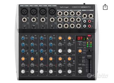 MIXER 12 CANALI CON INTERFACCIA USB