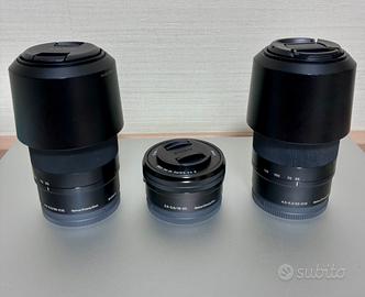 Obiettivi sony E-mount
