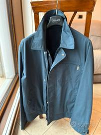 Giacca leggera spolverino Tg. 54 blu double-face