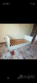 lettino con doppio letto estraibile 