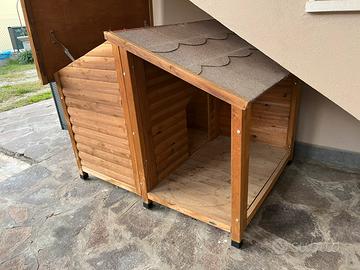 Casetta per cane in legno