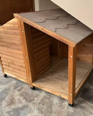 Casetta per cane in legno