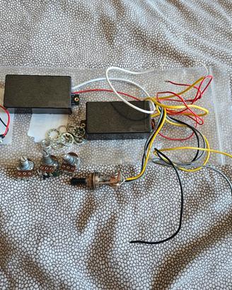 Pickup humbucker tipo attivi TESLA AH-5 