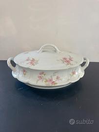 Zuppiera in porcellana di Limoges