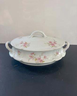 Zuppiera in porcellana di Limoges