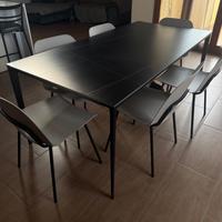Tavolo e 8 sedie