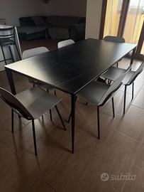 Tavolo e 8 sedie