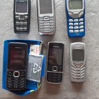Vecchi telefoni Nokia - rotti