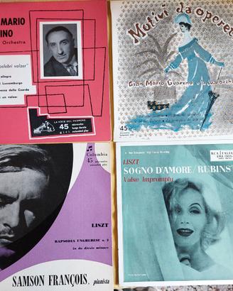 vinili 45 giri  operette walzer orchestra da ballo