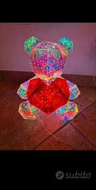 Lampada Led a forma di orso