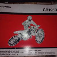 Manuali manutenzione honda cr