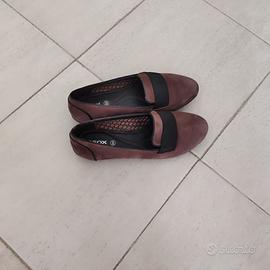 Mocassini Geox Donna in Nabuk/Camoscio