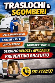 Sgomberi e traslochi Monza e Milano
