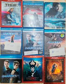 🟥Blu-ray 3D usati e tutti in lingua Italiana