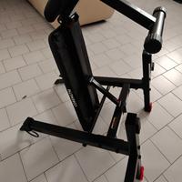 panca palestra + bilanciere