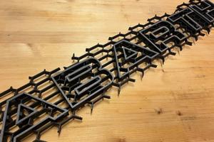 Lettere per Griglia Abarth 595/695 Restyling