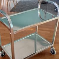 Carrello in acciaio