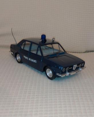 Marhesini Alfetta carabinieri a batteria vintage