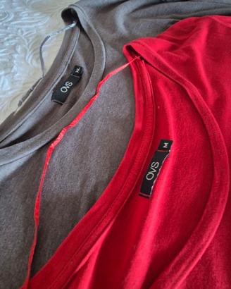 SUPER LOTTO 2 Maxi maglie asimmetriche OVS morbide