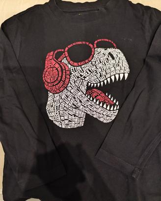 Maglia Manica Lunga OVS Kids Dinosauro DJ 