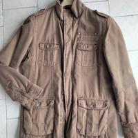 Giaccone uomo verde militare 