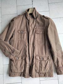 Giaccone uomo verde militare 