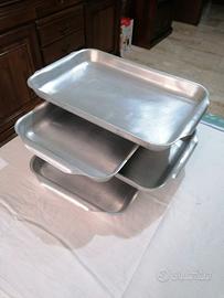 4 Teglie da forno