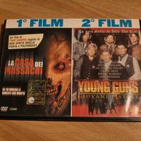 Film DVD - La casa dei massacri + Young Guns