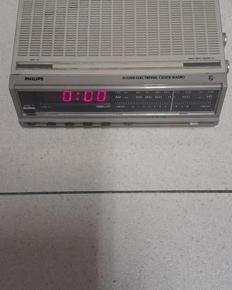 radiosveglia philips d'epoca 