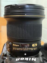 Nikon AF-S 20mm f/1.8 G ED - N