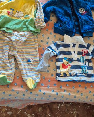 Lotto abbigliamento bambino 6 mesi