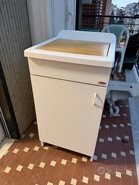Mobile Lavatoio NEGRARI + Asse Legno