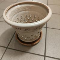Porta vaso in ceramica 
