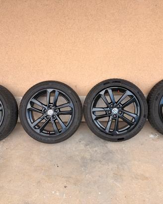 Cerchioni Neri vw audi + gomme 205 50 r17