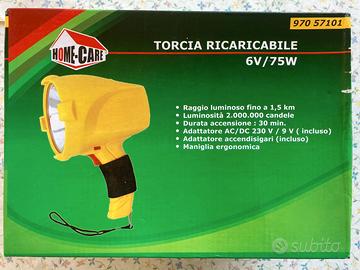 TORCIA RICARICABILE MOLTO VERSATILE