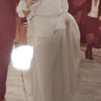 abito da sposa in Cady colore ghiaccio