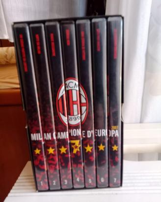 Box Cofanetto Milan Campione d'Europa