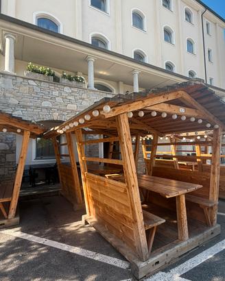 Chalet legno n 5  usati 1 stagione