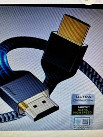Cavo HDMI 2.1 8K 2M, Maxonar (Certificato) Ultra H