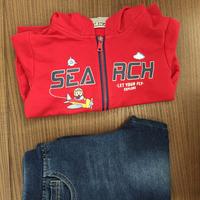 OVS Fagottino jeans felpa 30 mesi autunno