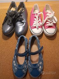 Lotto di scarpe per bambina misura 32