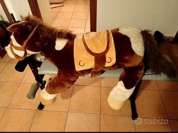 cavallo peluche gigante 