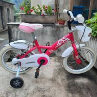 Bicicletta da Bimba con rotelle