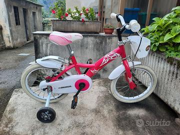 Bicicletta da Bimba con rotelle