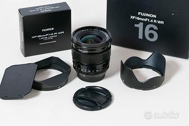 FUJI obiettivo Fujinon XF 16 mm F1,4 R WR