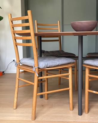 Sedie da pranzo in legno
